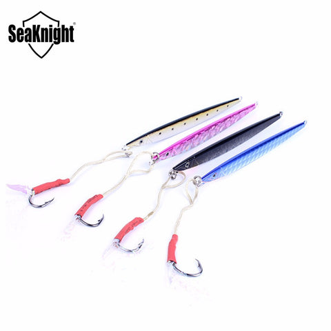 4Pieces/lot  Biggest Jigging Lures Saltwater Boat Jig Fishing Bait 100g 180mm Fishing Tackle Pesca