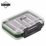 MAXWAY Fishing Lure Box 126*94*45mm Double Face Visible Plastic Waterproof Box Fishing Tackle Box