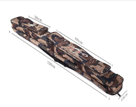 Portable Fishing Rod Bag 80/120cm Large Capacity Multi-Purpose Outdoor Bag For Fishing Rods Carp Fishing Bag Tackle