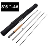KastKing Katmai Carbon Fly Fishing Rod 2.55M / 2.7M Spinning Rod with Cork Handle for Fly Fishing