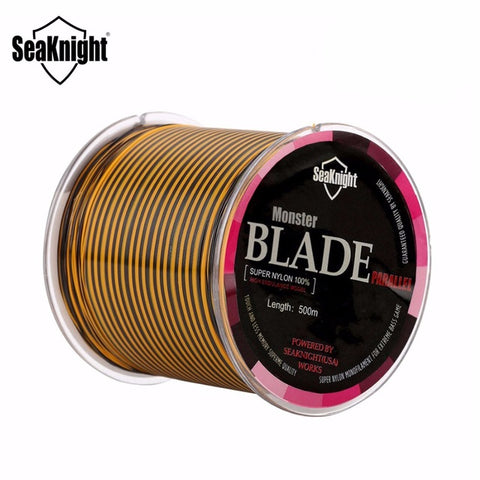 500m 2-35lb Nylon Fishing Line Multi-color Monofilament