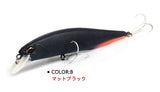 2017 hot model fishing lures hard bait 7color for choose 10cm 15g minnow,quality professional minnow depth0.8-1.5m