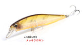 2017 hot model fishing lures hard bait 7color for choose 10cm 15g minnow,quality professional minnow depth0.8-1.5m