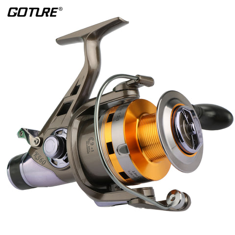 KS Series Spinning Fishing Reel Double Drag Wheel Metal Spool Carp Reel