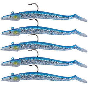 Jig Head Soft Lure PVC 11cm 22g 5 Colors Simulation 3D Artificial Bait Sinking Carp Fishing Lure