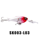 SK003 Crankbait Fishing Lure 1PC 55mm 10g 1.8-3.9M Hard Bait Wobbler