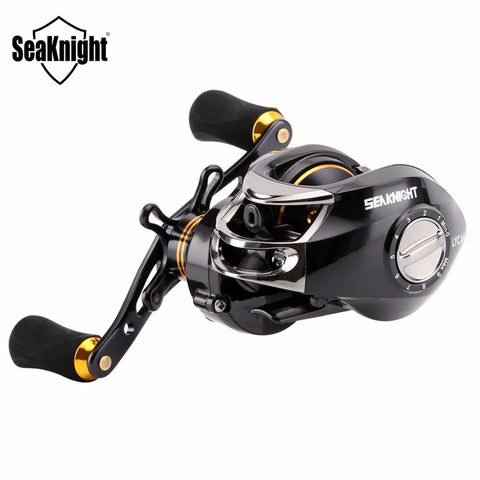 Bait Casting Fishing Reel LYCAN HG 7.0:1 12BB Magnetic Brake System 5KG Drag Baitcasting