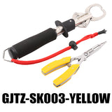 Fishing Tools Set SK003 Stainless Steel Fishing Grips Control with Scale + Multi-function
