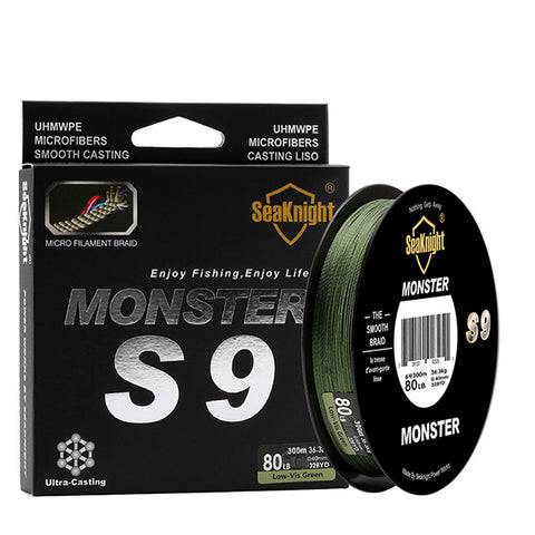 SeaKnight Monster S9 300M 9 Strand  S Spiral