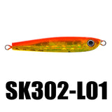 SK302 40g Jig Fihsing Lure 1PC 80mm Jigging Lure Metal Fishing