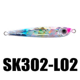 SK302 40g Jig Fihsing Lure 1PC 80mm Jigging Lure Metal Fishing
