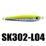 SK302 40g Jig Fihsing Lure 1PC 80mm Jigging Lure Metal Fishing