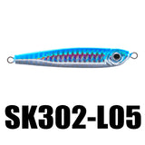 SK302 40g Jig Fihsing Lure 1PC 80mm Jigging Lure Metal Fishing