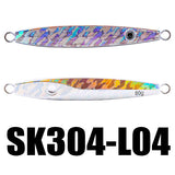 SK304 80g 120mm Metal Jigs Lure 1PC Jigging Fishing Lure Hard Bait 3D Eyes