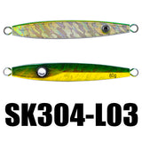 SK304 80g 120mm Metal Jigs Lure 1PC Jigging Fishing Lure Hard Bait 3D Eyes