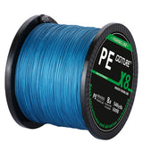 Brand Braided Fishing Line 500m 8 Strands Super Strong PE Line Multifilament 20lb 80lb 100lb