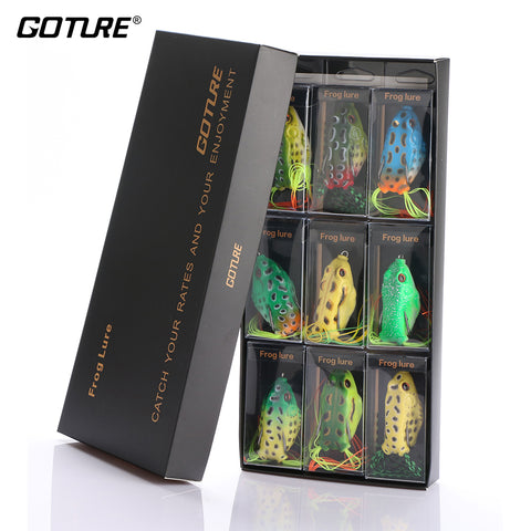 Goture Soft Frog Lure Silicone Bait 5.5cm 12.5g Topwater