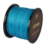 PE Braided Fishing Line 500M/547Yrds Multifilament Line 4 Stands 8-80 LB Lines