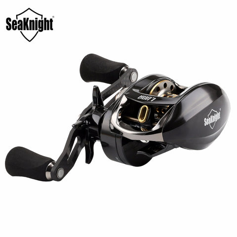 LUNA 7.6:1 Baitcasting Fishing Reel 12BB 5KG C60 Carbon 151g Ultra-light Long Casting Fishing Reel