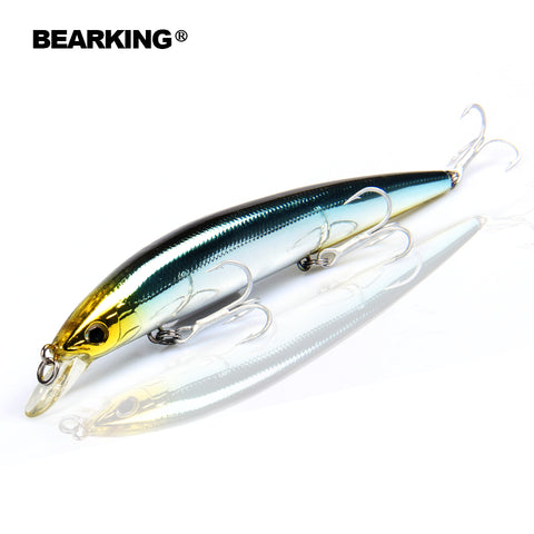 Fishing lures,Bear king 128mm 14.8g,Minnow bait. hot model,