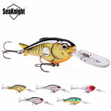 5Pcs/lot SeaKnight 55mm 10g Hard Fishing Lures Crankbait 1.8-3.9M Floating Wobblers