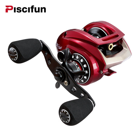 Baitcasting Reel Pesca Right Left Handed Magnetic Brake System Saltwater Baitcaster