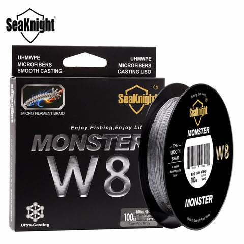 SeaKnight Monster 8 Strand 150M Braid Fishing Line 20-100LB