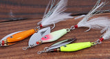 3Pcs/Lot Spinner Baits 70mm10g Fishing Lure Isca Artificial Pesca Fishing Lures Carp Fishing Wobbler Peche Metal Spoon