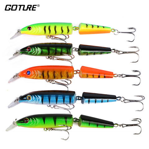 Goture 5pcs/lot Jointed Wobblers 9.6g/10.5cm Fishing Lure