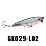 SeaKnight SK029 Popper Fishing Lure 5pcs/Lot Topwater Wobblers 95mm 14.5g