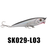 SeaKnight SK029 Popper Fishing Lure 5pcs/Lot Topwater Wobblers 95mm 14.5g