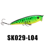 SeaKnight SK029 Popper Fishing Lure 5pcs/Lot Topwater Wobblers 95mm 14.5g