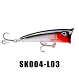 SK004 Topwater Popper 70mm 11g 1PC Fishing Lure Floating