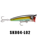 SK004 Topwater Popper 70mm 11g 1PC Fishing Lure Floating