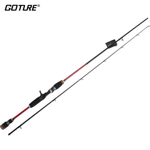 2.1M/2.4M Baitcasting Rod M Action 2 Section Fishing Rod Carbon Fiber Lure Rod