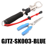 Fishing Tools Set SK003 Stainless Steel Fishing Grips Control with Scale + Multi-function