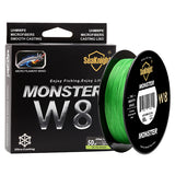 500M MONSTER W8 Braided Fishing Line 8 Strands Japan PE