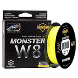 500M MONSTER W8 Braided Fishing Line 8 Strands Japan PE
