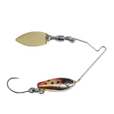 Spinner Bait Mini Spinnerbait Bass Pike Trout Lure  60mm/3.5g