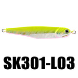 SK301 100g 12cm Jigging Fishing Lure 1PC Metal Jig Hard Bait Fishing Jigging