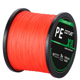 Brand Braided Fishing Line 500m 8 Strands Super Strong PE Line Multifilament 20lb 80lb 100lb