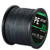 Brand Braided Fishing Line 500m 8 Strands Super Strong PE Line Multifilament 20lb 80lb 100lb