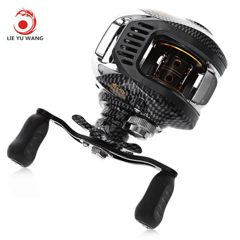 LA Fishing Reel Water Drop Wheel 12 + 1 BBs 6.3 : 1 Right Left Hand Baitcasting