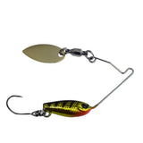 Spinner Bait Mini Spinnerbait Bass Pike Trout Lure  60mm/3.5g
