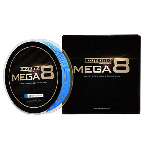 kastking mega 8 braided fishing line KastKing Mega 8. 274M 8 Strand Japan PE Braided Fishing Line – Online Fishing Store