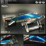 good fishing lures minnow,quality professional baits 12cm/18g,