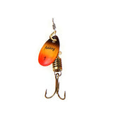 1PC Size0-Size5 Fishing Lure pesca Mepps Spinner bait Spoon Lures With Mustad Treble Hooks Peche Jig Anzuelos
