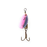 1PC Size0-Size5 Fishing Lure pesca Mepps Spinner bait Spoon Lures With Mustad Treble Hooks Peche Jig Anzuelos
