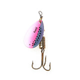 1PC Size0-Size5 Fishing Lure pesca Mepps Spinner bait Spoon Lures With Mustad Treble Hooks Peche Jig Anzuelos