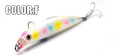 fishing lures, floating minnow,penceil bait size 90mm 10g,magnet inside,dive 0.5m